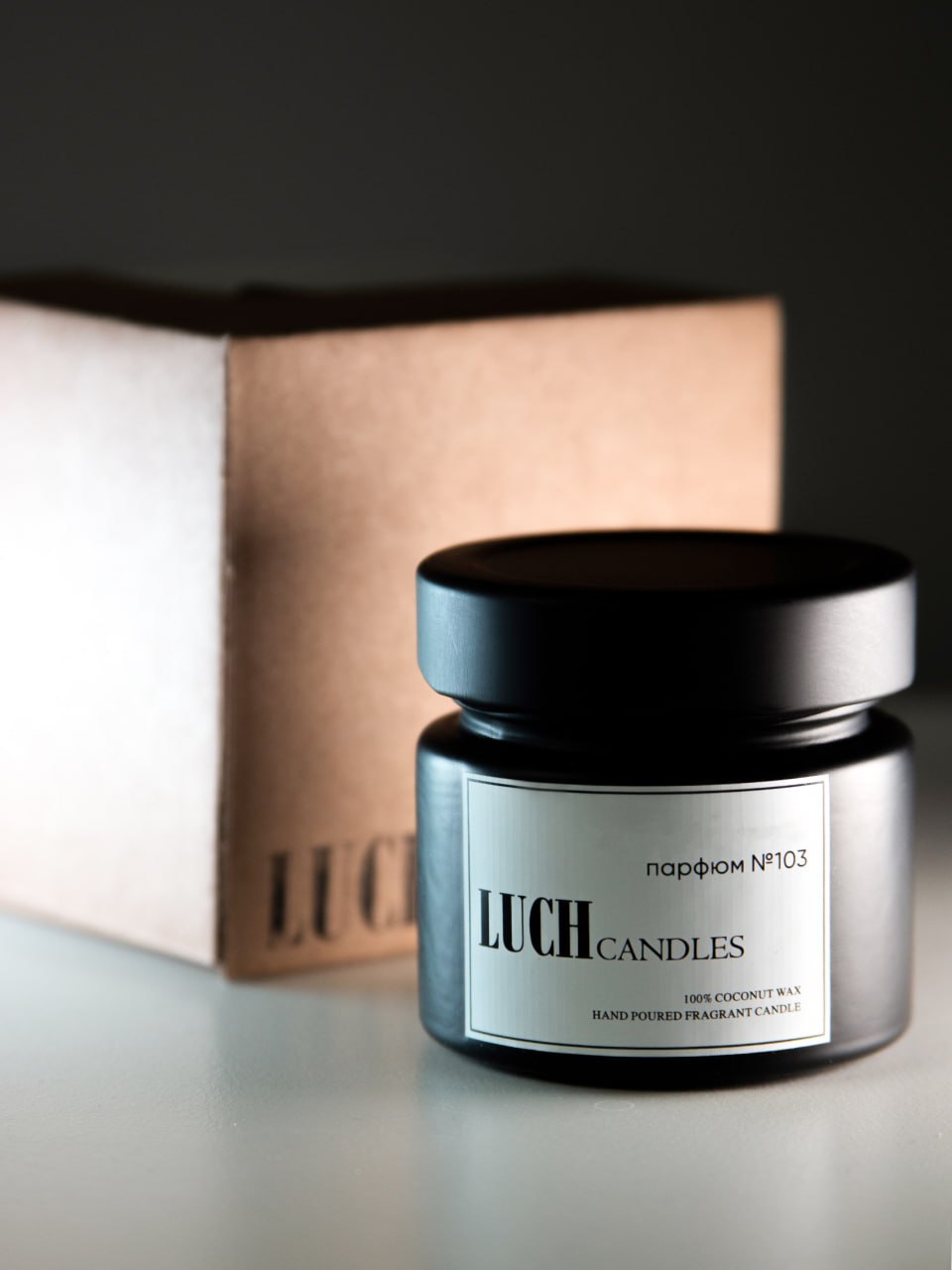 LUCHcandles Аромасвеча PERFUME №103 Кокосовый воск 100мл