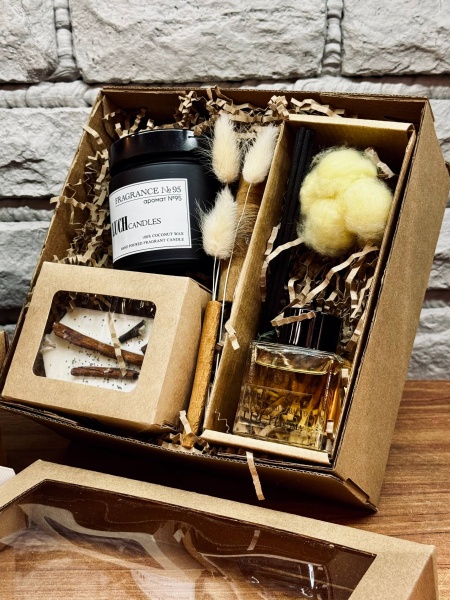 Подарочный набор Ароматов (саше,диффузор,свеча) №4 (2)