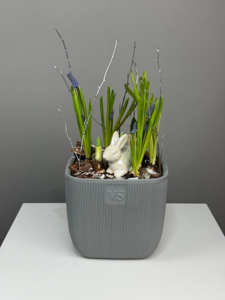 Композиция с первоцветами Весна пришла (4)