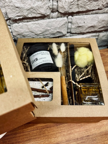 Подарочный набор Ароматов (саше,диффузор,свеча) №4 (1)